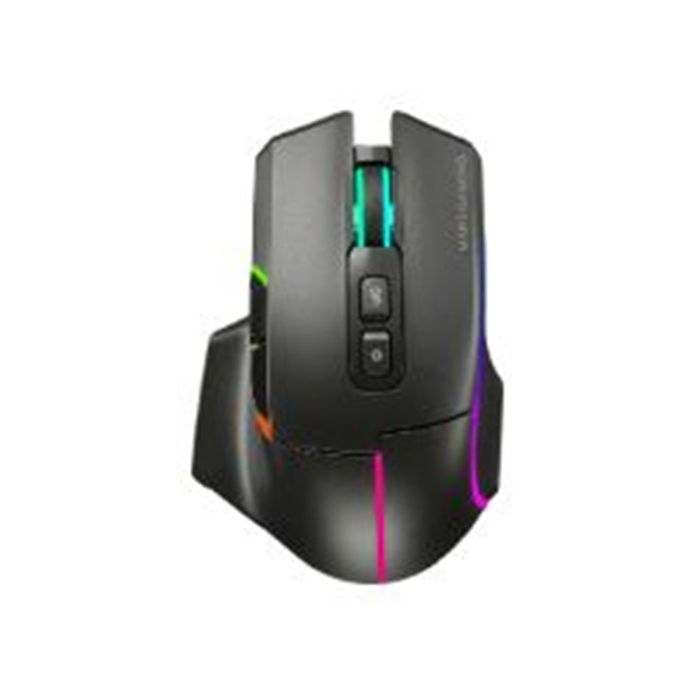 ratón mars gaming inalámbrico negro (mmwvector)