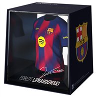 figura mini camiseta lewandowski fc barcelona
