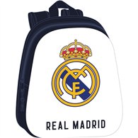 mochila 3d real madrid 33cm