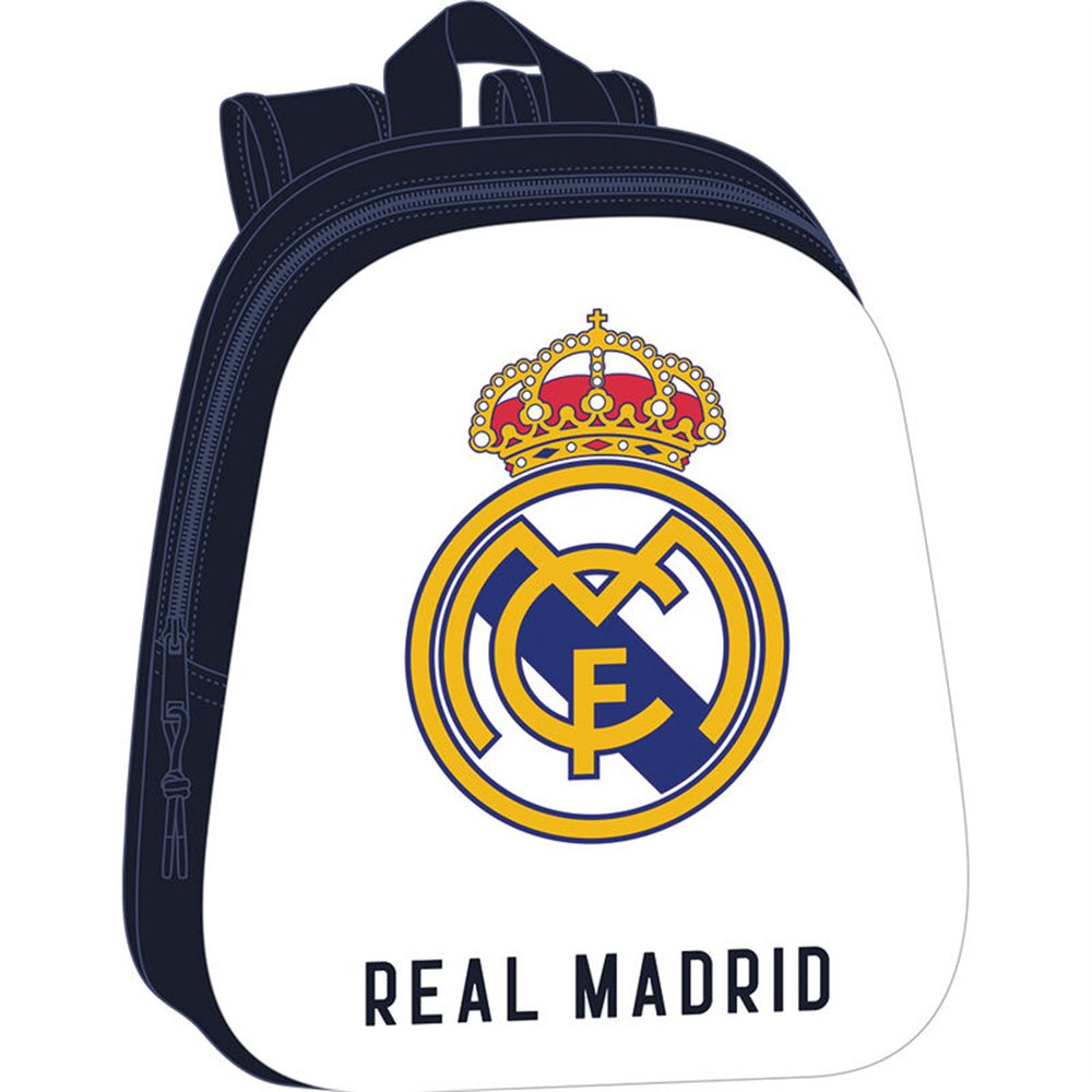 mochila 3d real madrid 33cm