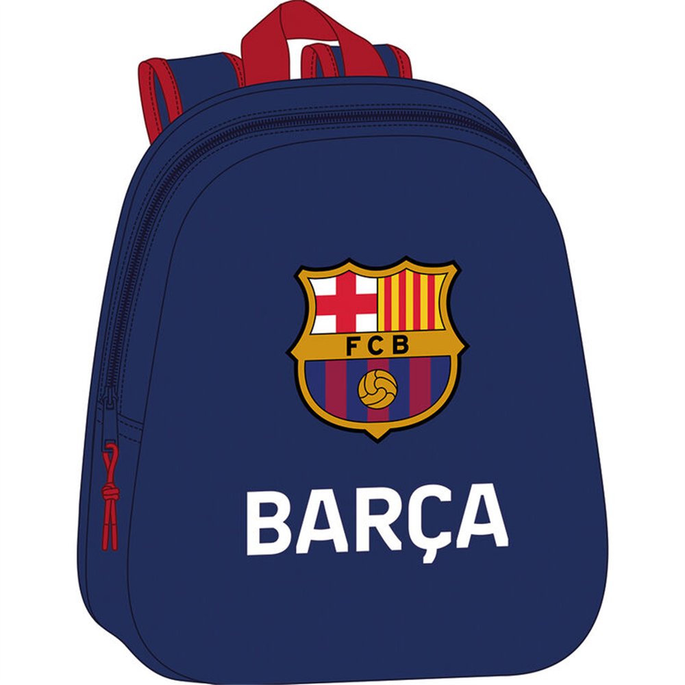 mochila 3d f.c barcelona 33cm