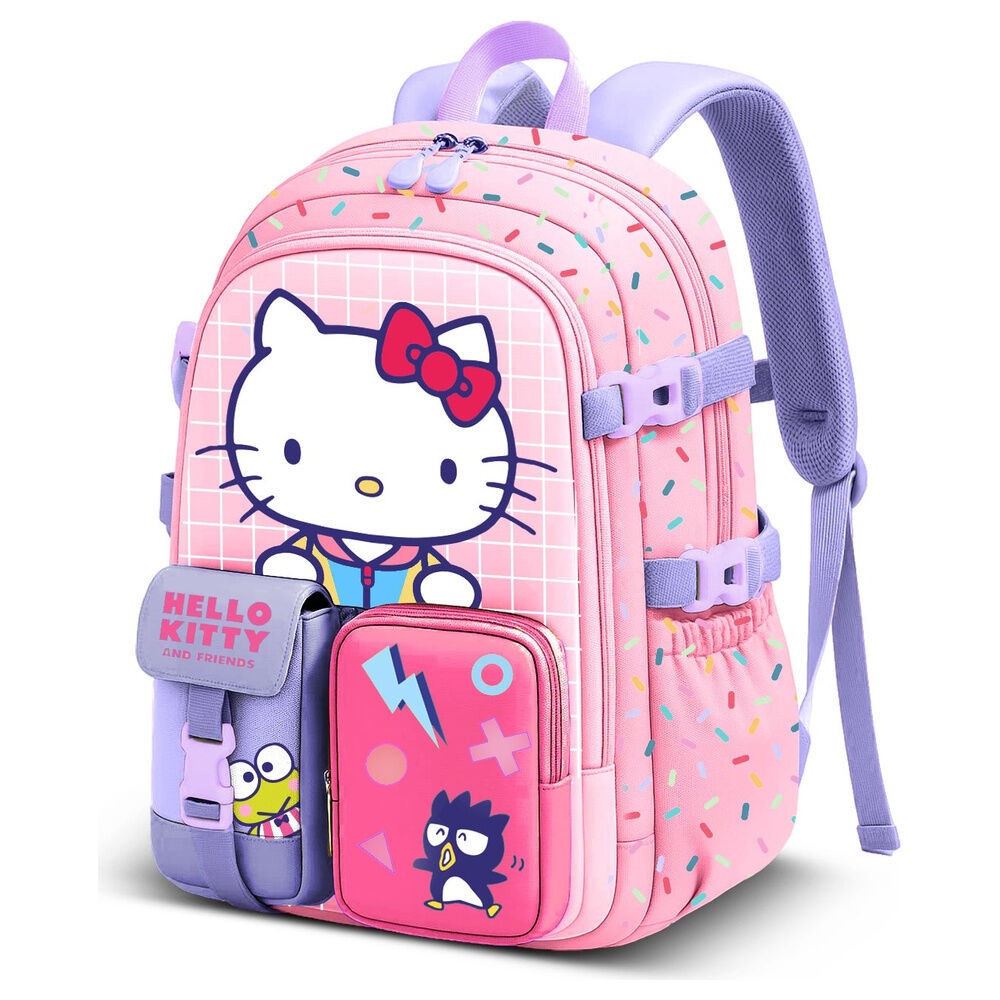 mochila hello kitty and friends 40cm