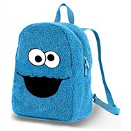 mochila peluche monstruo de las galletas barrio sesamo 25cm