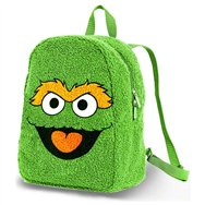 mochila peluche oscar barrio sesamo 25cm