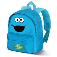 mochila monstruo de las galletas barrio sesamo 27cm