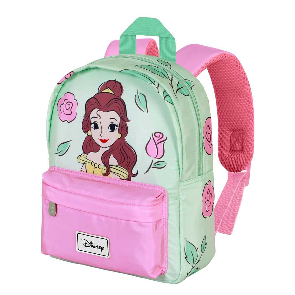 mochila rose bella la bella y la bestia disney 27cm