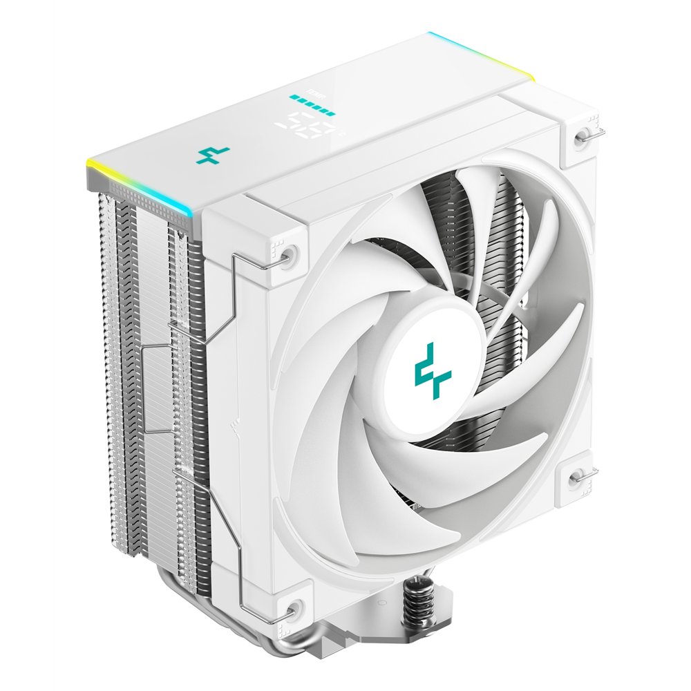 deepcool ak400 digital se wh procesador refrigerador de aire 12 cm blanco 1 pieza(s)