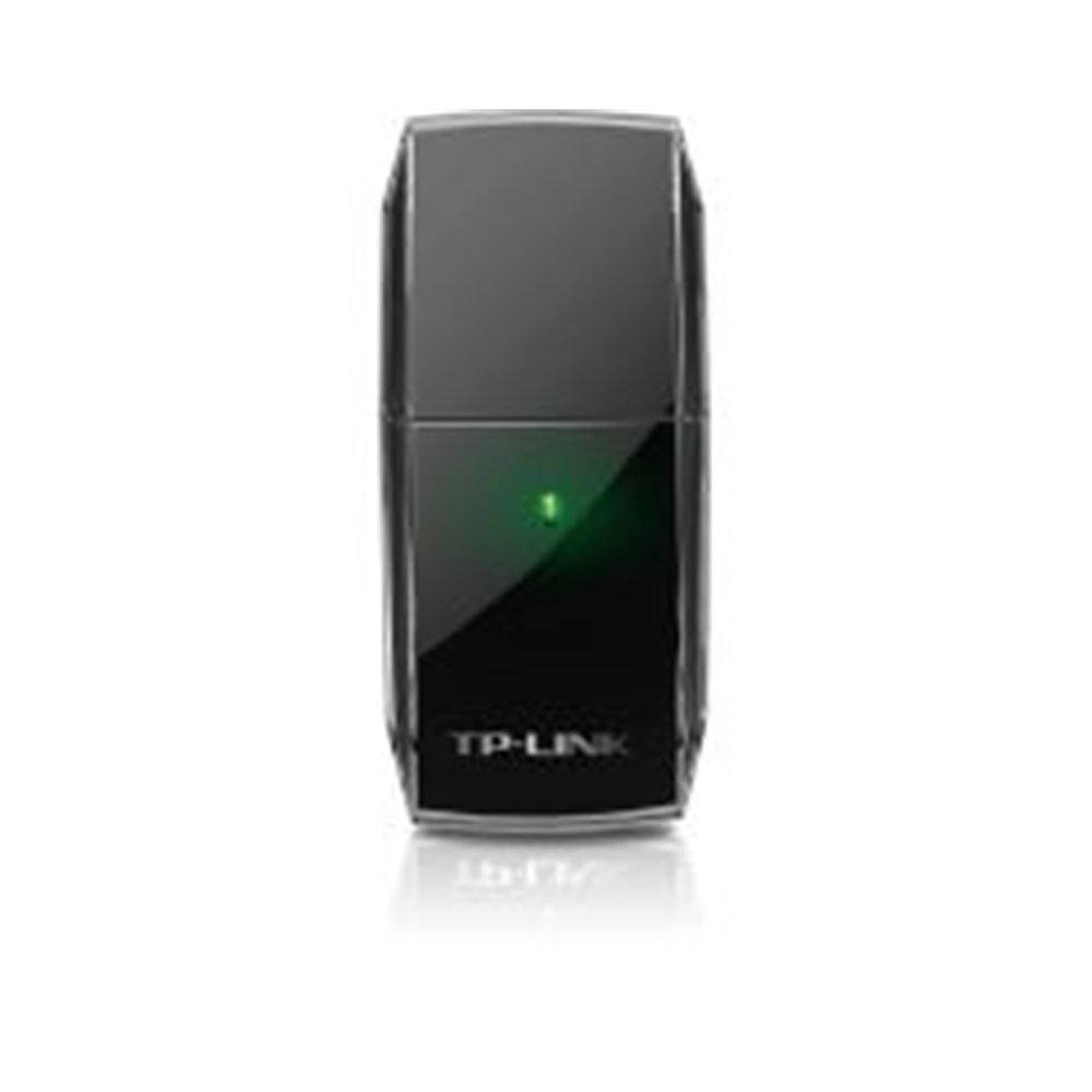 adaptador tp-link ac600 dualband usb negro (archer t2u)