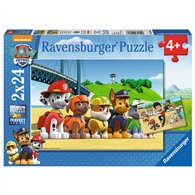 puzzle patrulla canina paw patrol beach 2x24pz