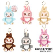 muñeco llavero peluche kawaii bunny hen hao 12cm surtido