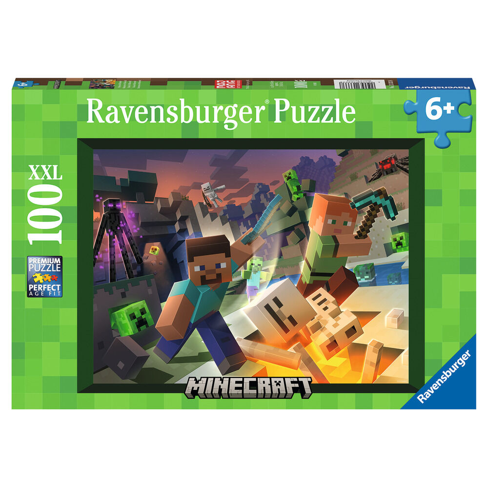 puzzle minecraft xxl 100pzs