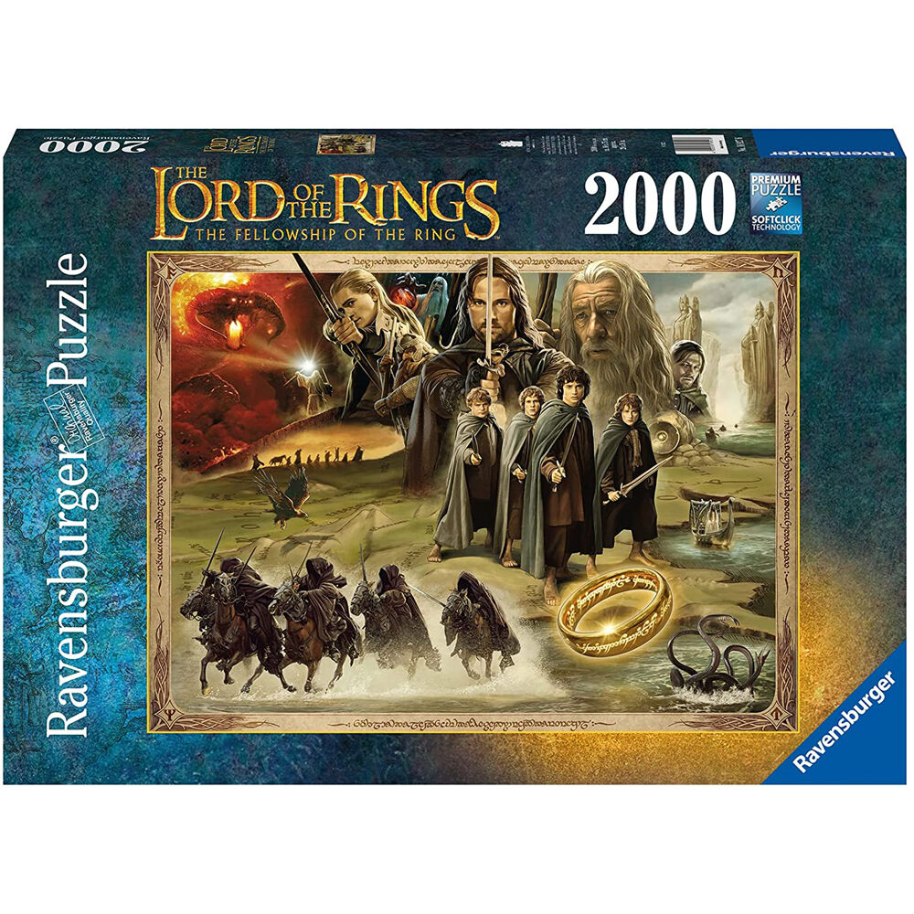 puzzle el señor de los anillos 2000pzs