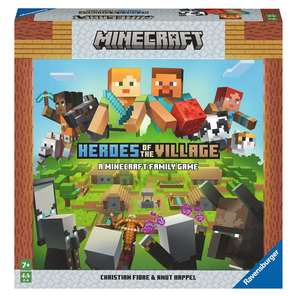 juego de mesa heroes of the village minecraft