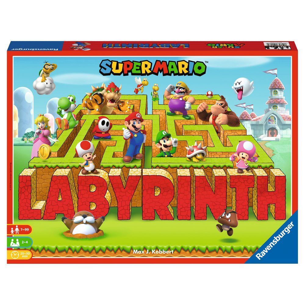 juego de mesa laberinto super mario