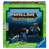 juego de mesa builders & biomes minecraft