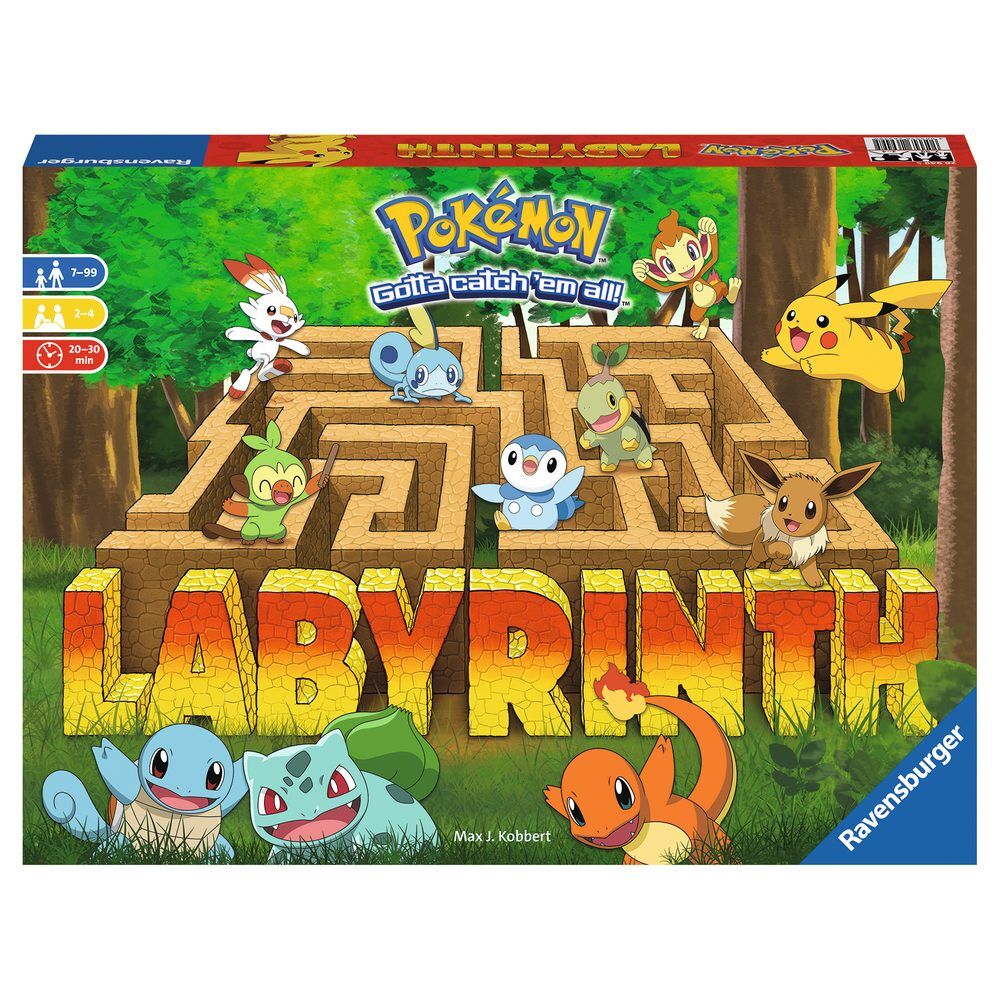 juego de mesa laberinto pokemon