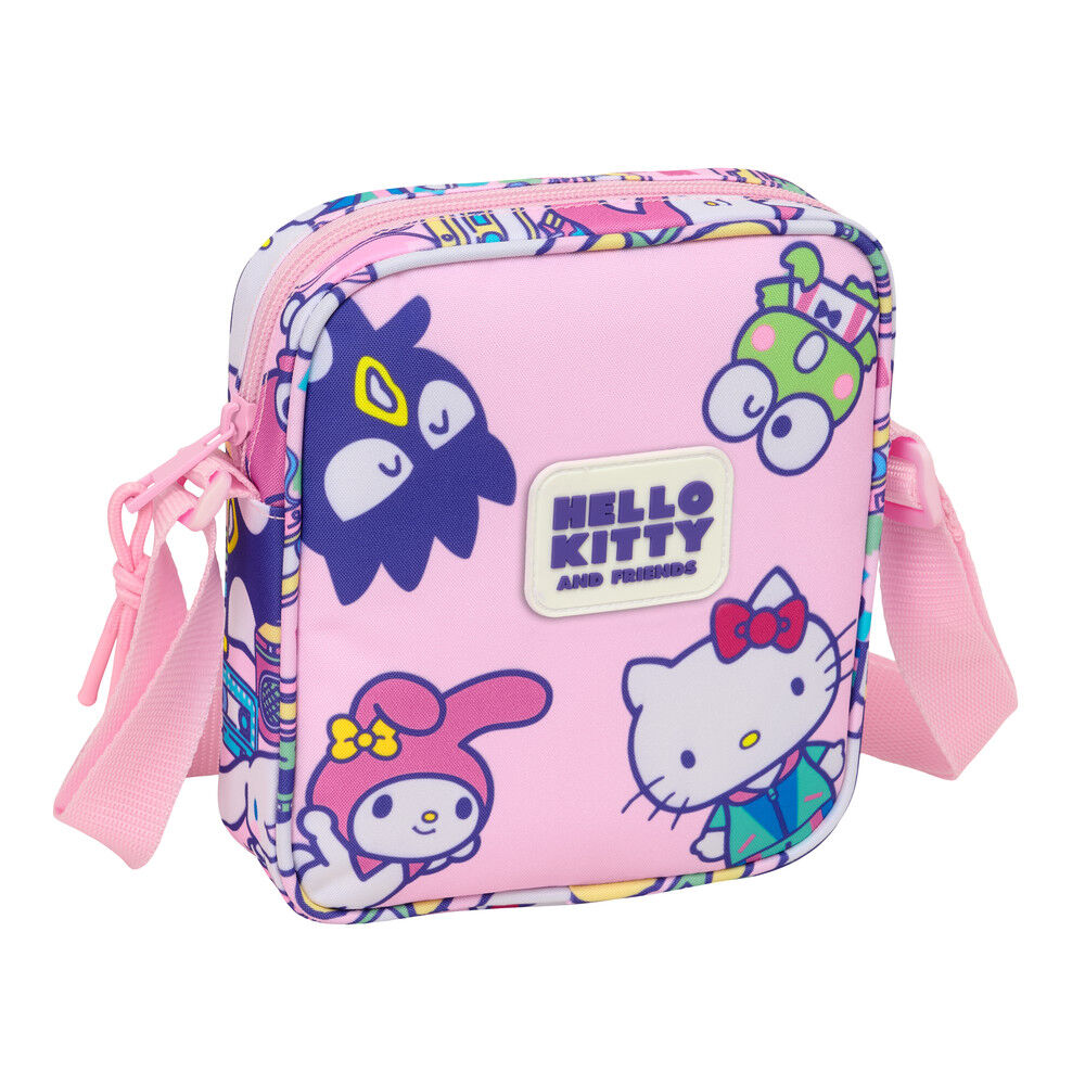 bandolera hello kitty & friends