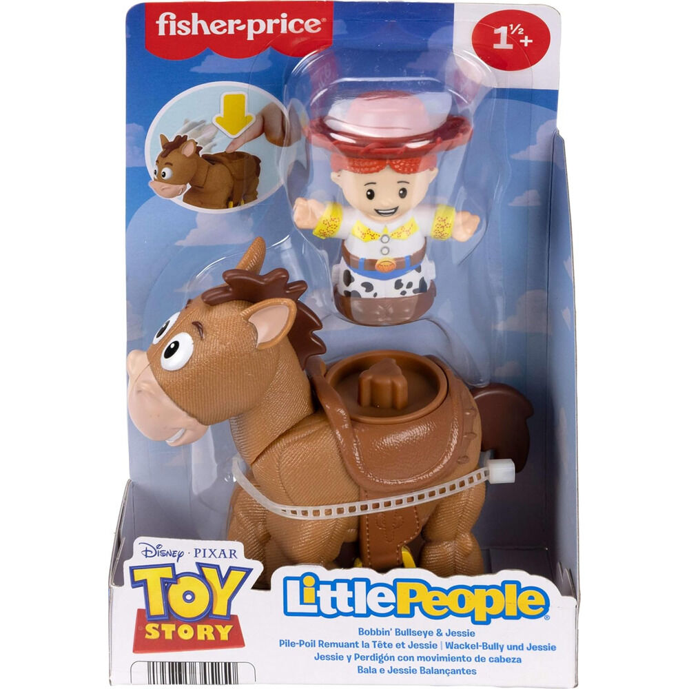 set figuras jessie & perdigon little people collector