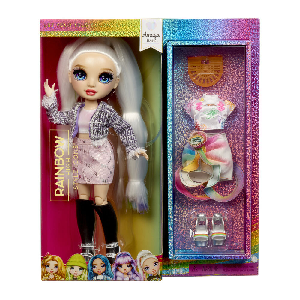 muñeca amaya style icons fashion dolls rainbow high