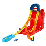 pista bidon de acrobaciastrack builder hot wheels