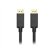 cable nilox dp 1.2 4k m/m 3m negro (nxdp-1.2-3)