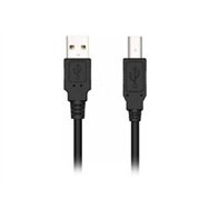 cable nilox usb-a/m a usb-b/m 1.8m negro (nxusb2-ab-2)
