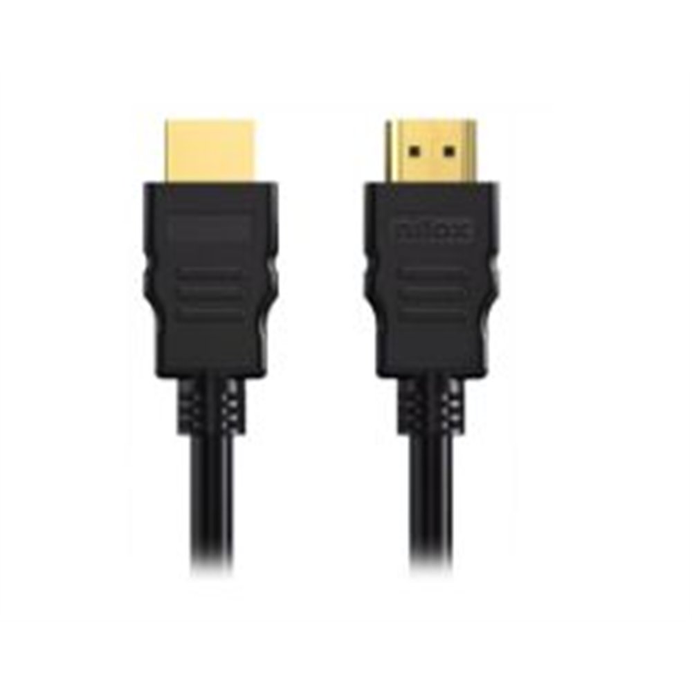 cable nilox hdmi 1.4 audio-video negro (nxhdmi-1.4-5)