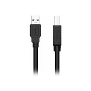 cable nilox usb-a/m a usb-b/m 1.8m negro (nxusb3-ab-2)