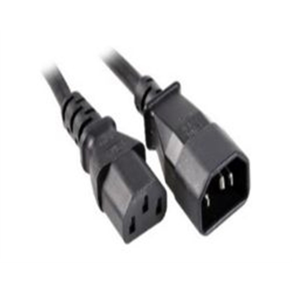 cable alimentacion nilox ac 10a 250v 2m(nxiecc13-m/f-2)