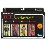 set 4 figuras return of the jedi star wars 10cm