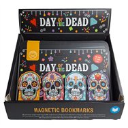 set marcapaginas magnéticos día de los muertos