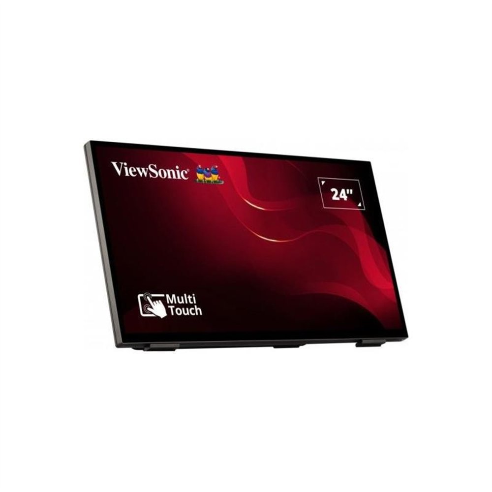 monitor viewsonic 24 ips tactil multimedia hdmi vga dp usb 3yr gar