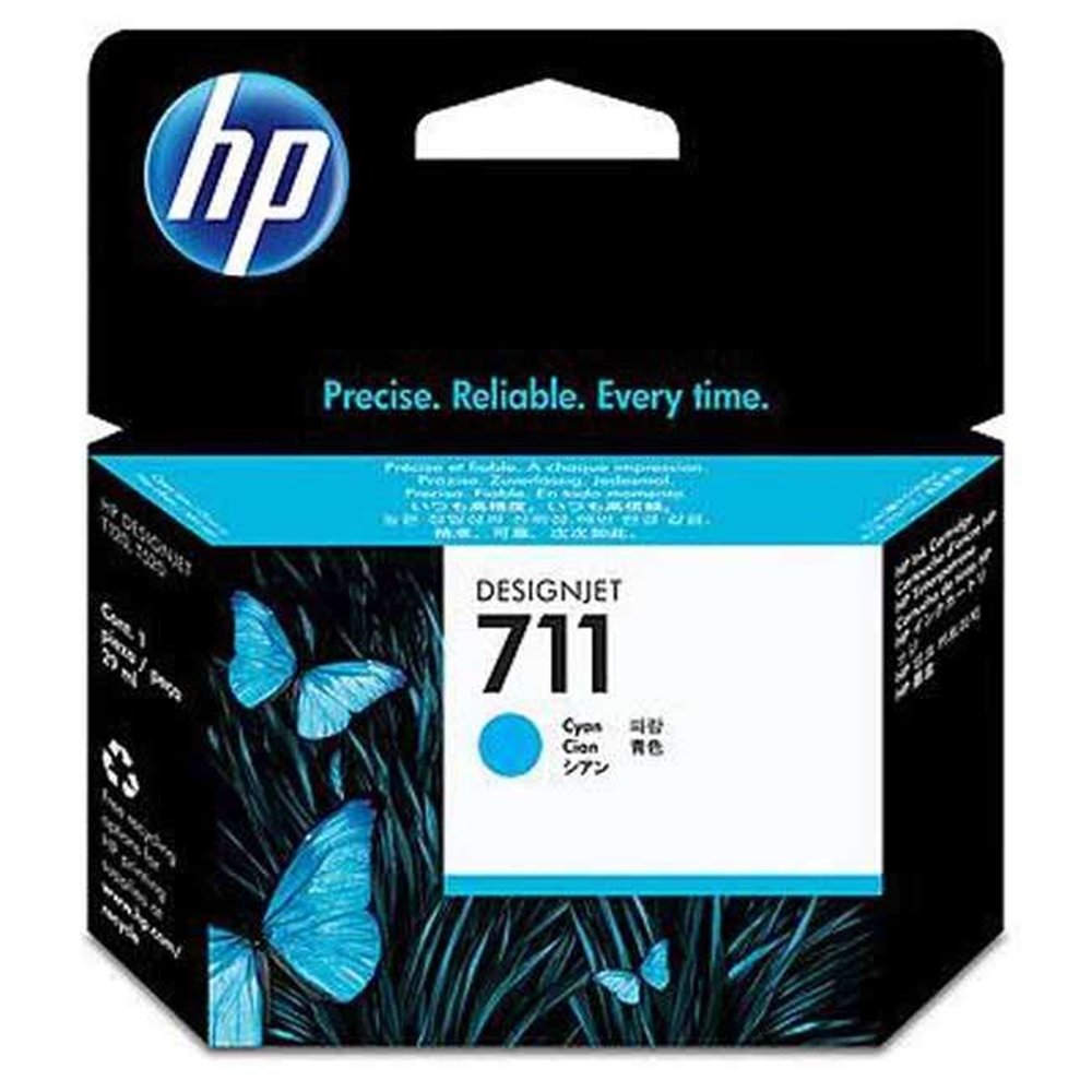tinta hp 711 cz130a cyan