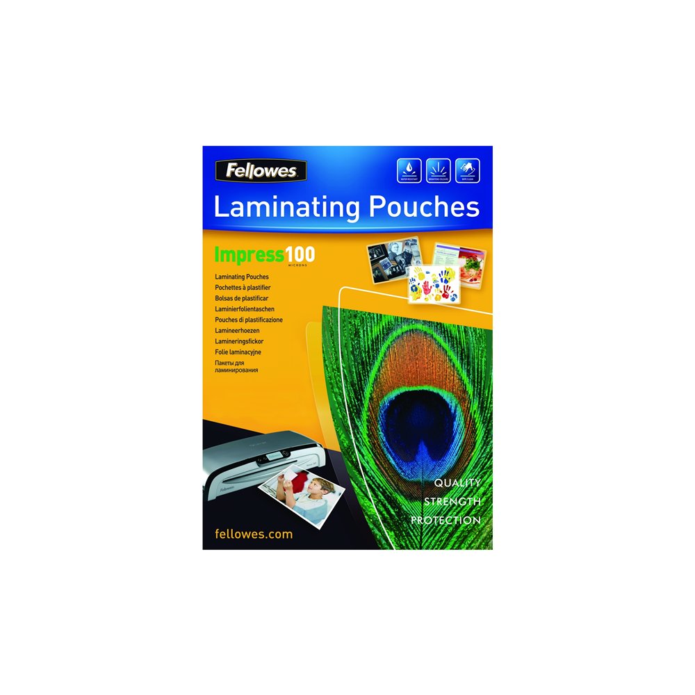 fellowes 5351111 plastificador 100 pieza(s)