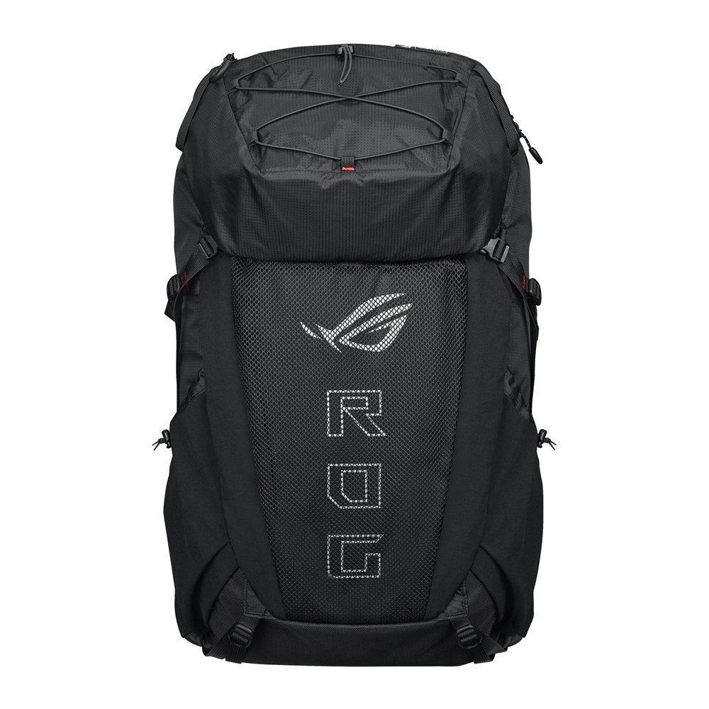 asus rog archer ergoair mochila mochila de gaming negro eva (etileno acetato de vinilo), licra, nylon