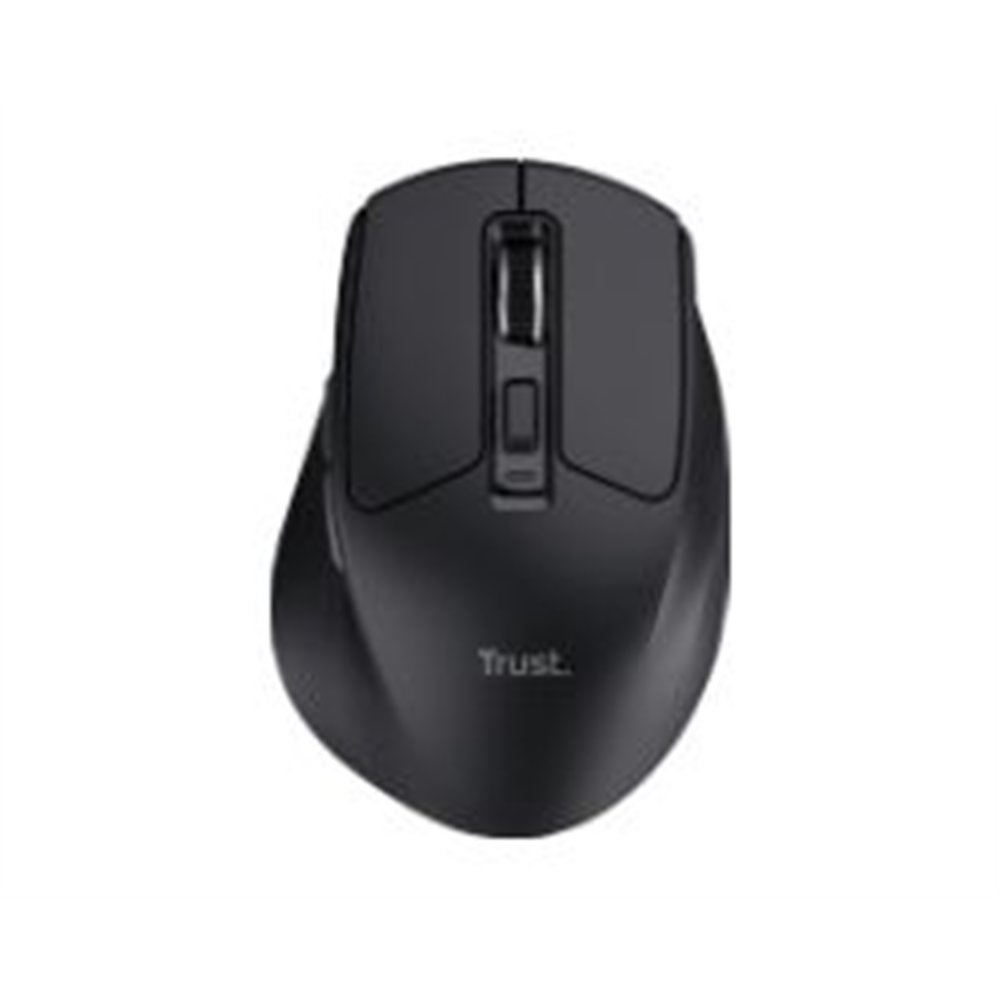 ratón trust niven rf wireless/bluetooth negro (26021)