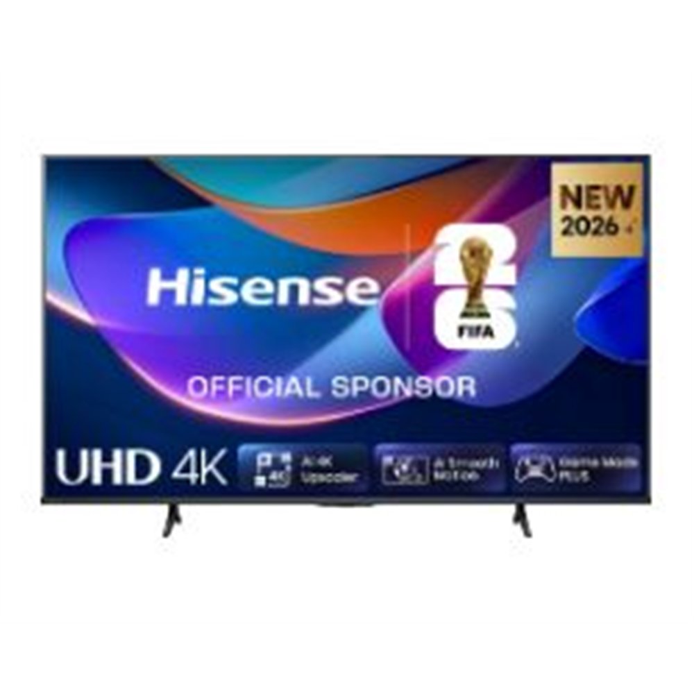 tv hisense 43" qled 4k uhd wifi smart tv negro (43a6s)