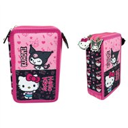 plumier kuromi & hello kitty triple