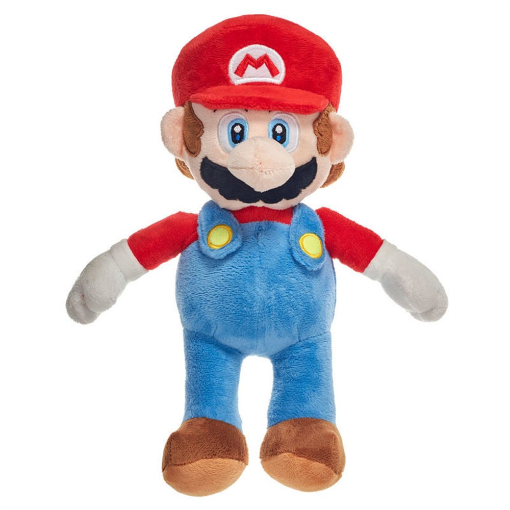 peluche mario super mario bros soft 35cm