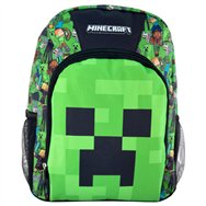 mochila face minecraft 40cm
