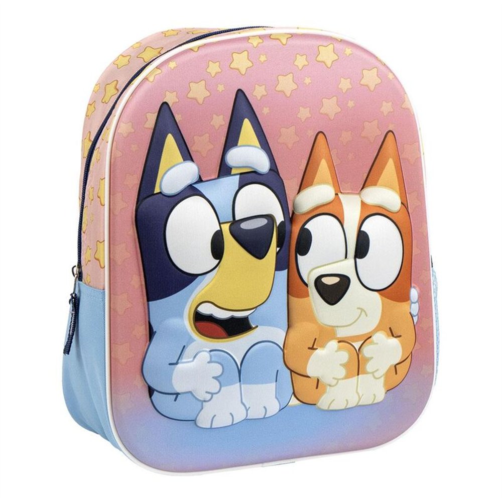 mochila 3d bluey 31cm