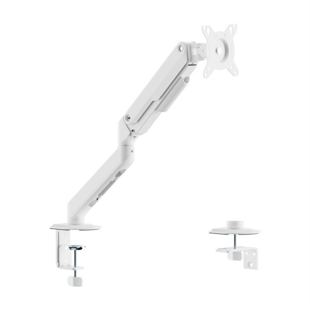 soporte de mesa tv/monitor aisens 17 - 32 1 brazo giratorio/inclinable hasta 9kg white