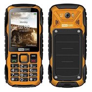 smartphone maxcom mm920l 2.8 2g/ip67 2mpx rugerizado yellow/black