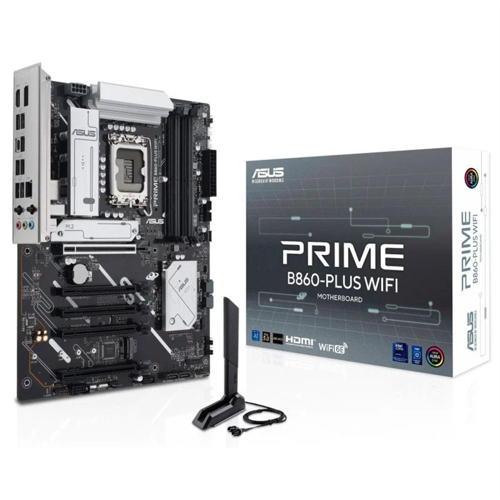 placa base asus prime b860-plus wifi atx 4xddr5 hdmi + dp