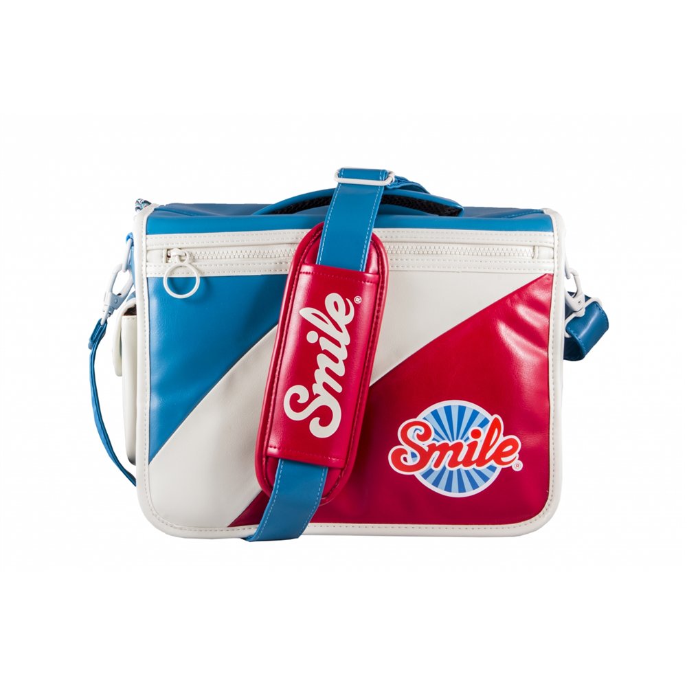 bandolera camara smile one bag m retro mod azul rojo blanco 16513