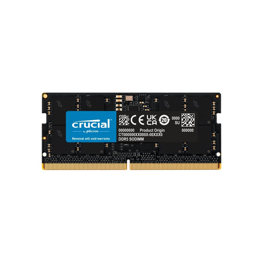 crucial soram d5 5600 24gb cl46 - 24 gb módulo de memoria 1 x 24 gb ddr5 5600 mhz ecc