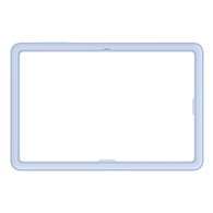 samsung ef-jx930 37,1 cm (14.6") funda azul
