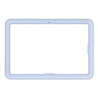 samsung ef-jx730 27,9 cm (11") funda azul