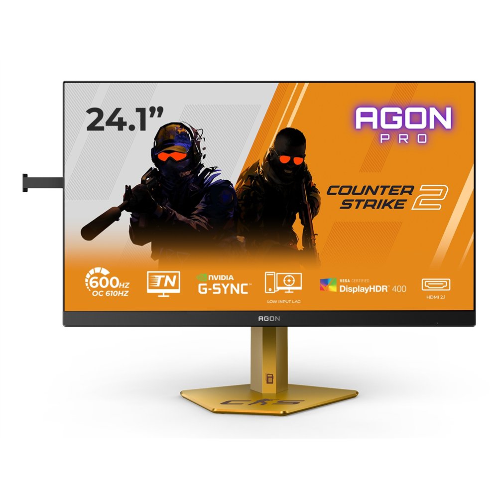 aoc agon pro cs24a pantalla para pc 61,2 cm (24.1") 1920 x 1080 pixeles full hd led negro