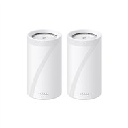 tp-link deco be85 (2-pack) tribanda (2.4 ghz / 5 ghz / 6 ghz) wi-fi 7 (802.11be) blanco 4 interno